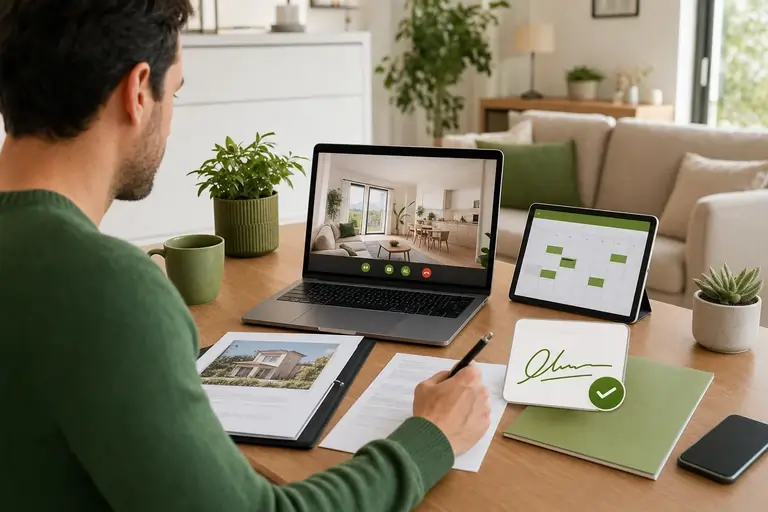 Gestione visite, documenti e firme per vendere casa a distanza