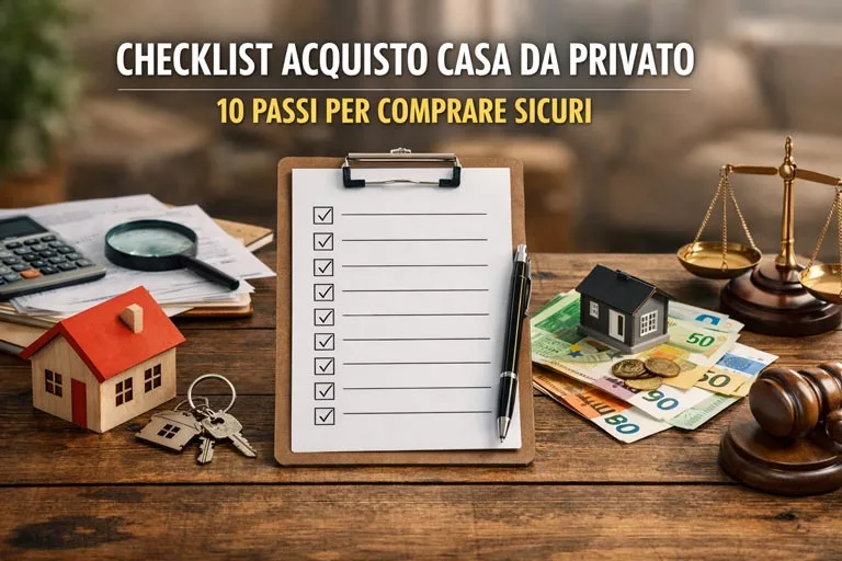 Checklist operativa per comprare casa